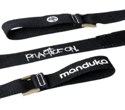 Manduka sort bærestrop til yogamåtter