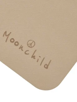 Moonchild let TPE active yogamåtte for begyndere - beige