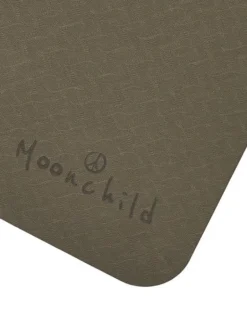 Moonchild let TPE active yogamåtte for begyndere - olive