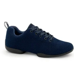 Mørkeblå sneaker åndbar strik til damer - Suny