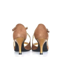 Nueva Epoca Tessa smuk brun dansesko