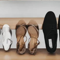 Pige dansesko sølv glimmer Freed of London