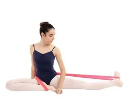 Pink flexibånd til træning