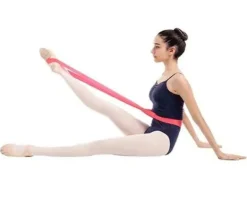 Pink flexibånd til træning