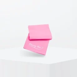 Pink træningselastik til mange øvelser