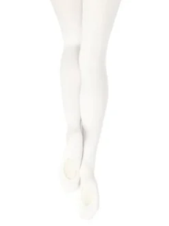 Pridance hvid ballet trikot m. hul - 3 PAR DKK 220