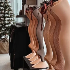 Pridance super gode fishnet strømpebukser i mørkbrun