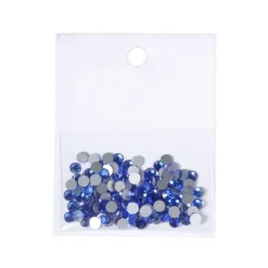 Rhinsten kobolt blå til ansigt, hår og tøj