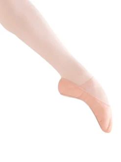 Rosa balletsko/springsko i skind m.fuldsål Bloch