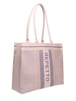 Rosafarvet dansetaske fra Repetto