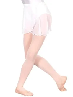 Seré hvid chiffon slå om skirt piger