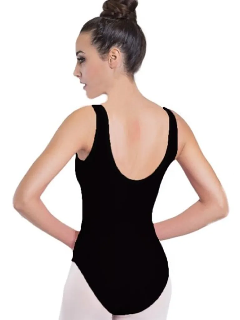 Seré sort dragt u.ærmer ballet/gymnastik