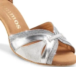 Sølv dansesko 5 cm hæl Rummos