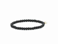 SOÏ armbånd 4mm - blackstone