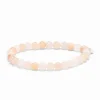 SOÏ armbånd 6mm - rosa jade