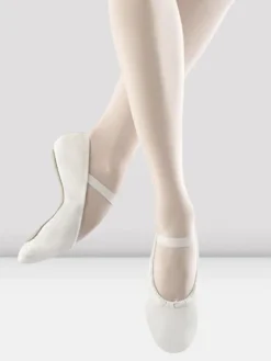 Soft fuld sål balletsko/springsko Bloch skind