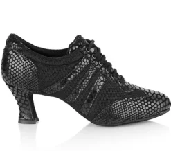 Sort croc trænings dansesko Ray Rose - Tiber
