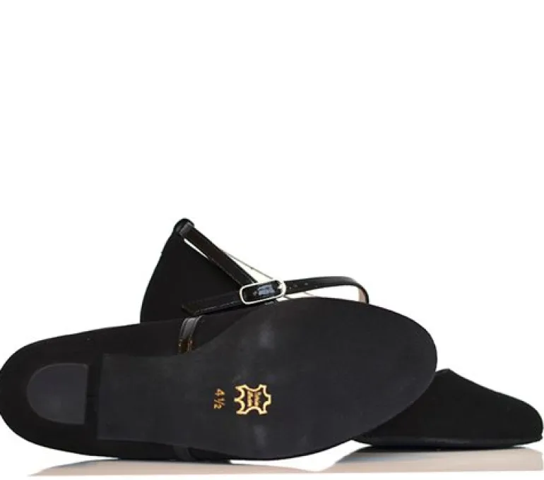 Sort dansesko Tabea med aftagelig sål Werner Kern