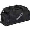 Sort dansetaske med grå DANCE logo