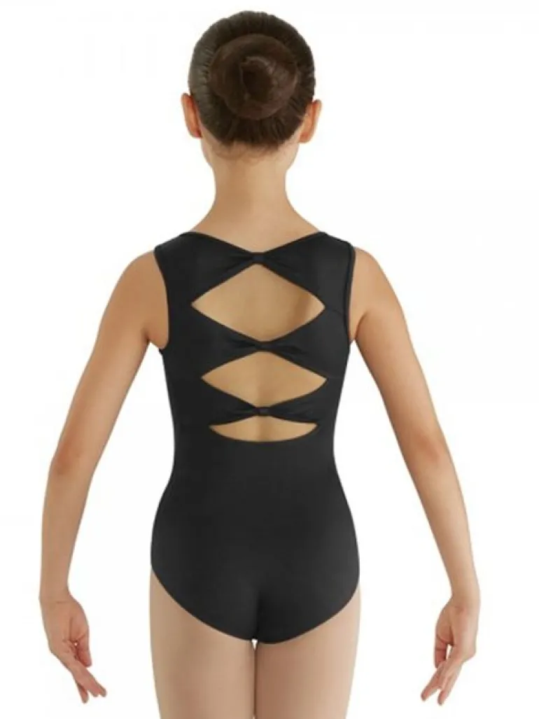 Sort dragt til piger sløjfe ryg Bloch