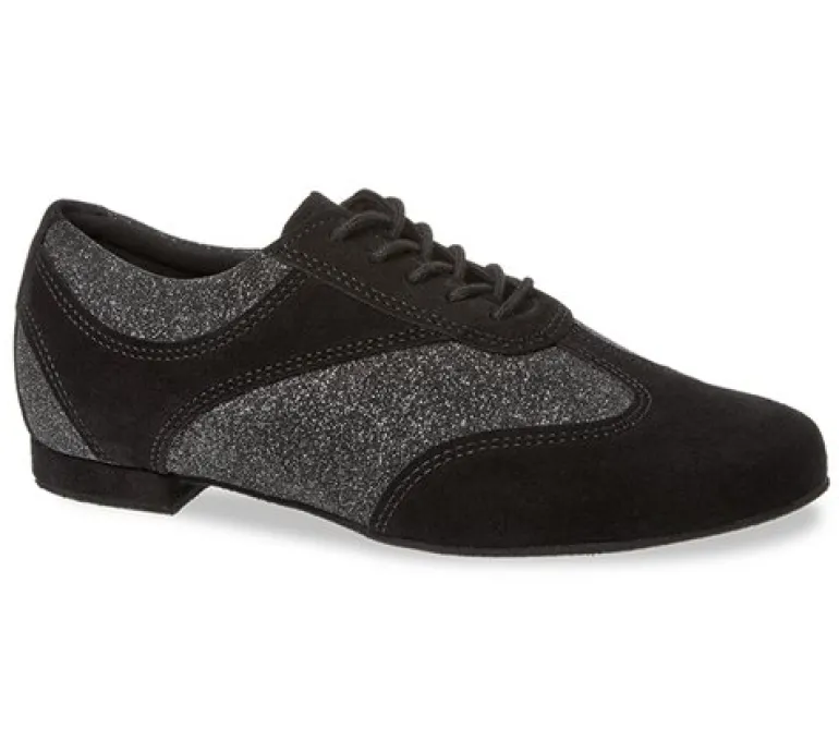 Sort flot lav dansesko til damer