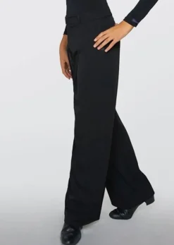 Sort herre dansebuks med vidde i benene - Ready4dance