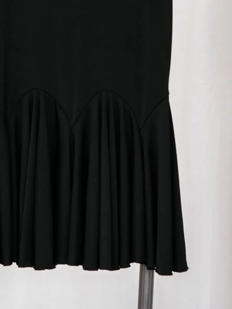 Sort latin nederdel til damer - Ready4dance