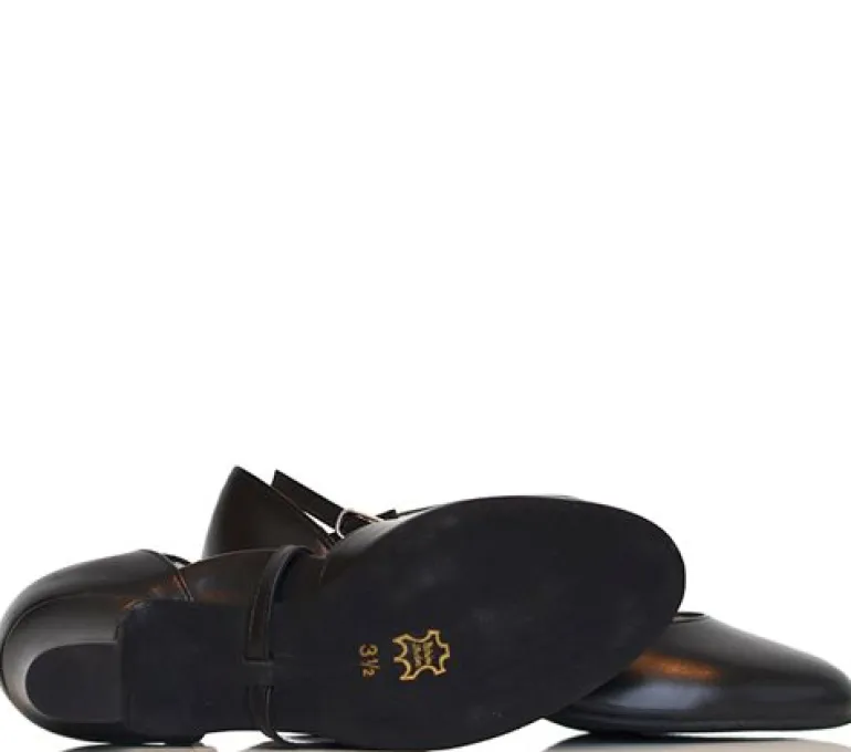 Sort lav Felice dame dansesko Werner Kern