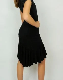 Sort nederdel til dans til piger - Ready4dance