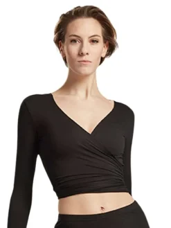 Sort Tempsdanse Crossover top