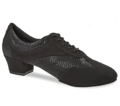 Sort trænings dansesko vario pro glitter