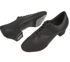 Sort trænings dansesko vario pro glitter