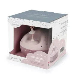 Stjerne projektor med musik og balletdanser.