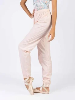 Svag rosa sved bukser til dans og ballet Mara Dancewear
