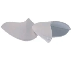 Tech Dance hvide tåbeskyttere i skum