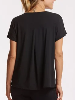 Temps danse sort bambus yogabluse