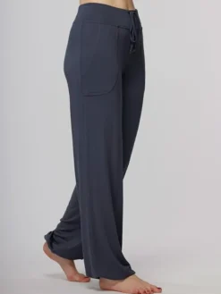 Tempsdanse navy behagelig viskose buks