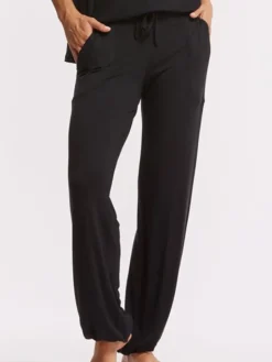 Tempsdanse sort behagelig viskose buks