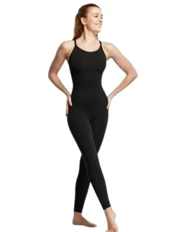 TempsDanse sort heldragt med lange ben