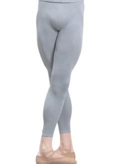 Wear Moi grå ballettights til drenge/herre microfiber