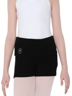 Wearmoi sorte strikshorts børn ballet/gymnastik