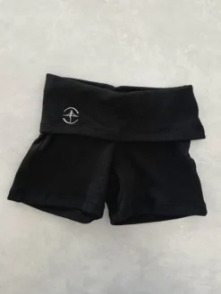 Wearmoi sorte strikshorts børn ballet/gymnastik