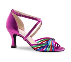Werner Kern dansesko multifarvet med 6,5 cm hæl - Mary