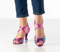 Werner Kern dansesko multifarvet med 6,5 cm hæl - Mary