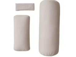 Yoga bolster i lysegrå - Moonchild